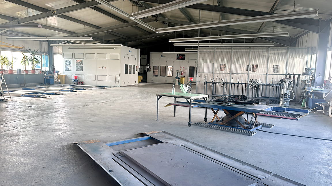 JOLO Lackierhalle Edersleben Sangerhausen Suedharz