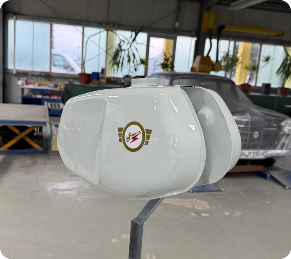 Simson Tank lackiert uni oldschool